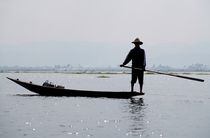 Inle-See 1 by Bruno Schmidiger
