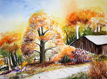 Herbstbild von Inez Eckenbach-Henning