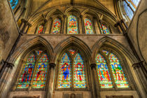 Rochester Cathedral Stained Glass Windows von David Pyatt