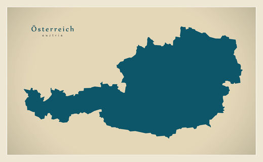 Modern-map-at-oesterreich