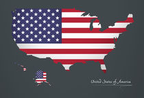USA Map Artwork Special Edition by Ingo Menhard