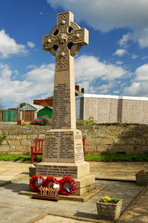 War Memorial, Staithes von Rod Johnson