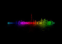 Toronto Rainbow Reflection by Brian Carson