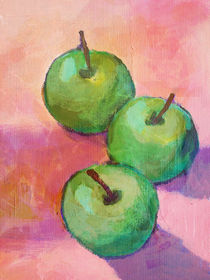 Tres manzanas by arte-costa-blanca