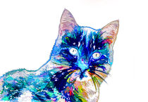 Portrait of Cat by lanjee chee