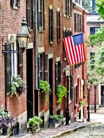 Boston MA - Acorn Street by Susan Savad