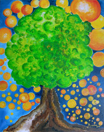 Lebensbaum mit Sonnen by apis-verlag
