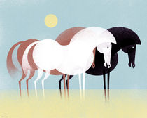 Three Horses von Benjamin Bay