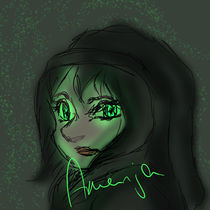 Green Eyes by arenja