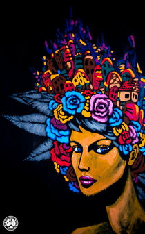 Black Flower Beauty by dermillionenmaler