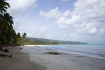 Caribbean Beach cloudy von Tricia Rabanal