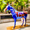 Blue-fiberglass-horse