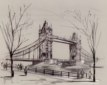 Tower Bridge London von Terence Donnelly