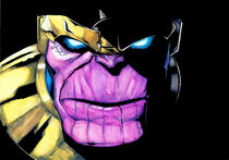 Thanos by Luiz Rosa