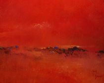 landscape in red von Terence Donnelly