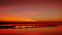 Sonnenuntergang am Meer von Clemens Greiner
