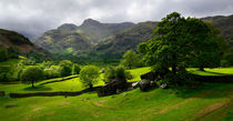  Rain clouds over the Langdale Pikes by chris-drabble