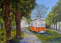 Naumburg - Historische Straßenbahn by Doris Seifert