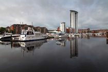 Swansea marina by Leighton Collins