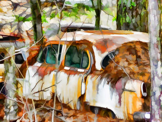 A-rusty-abandoned-car