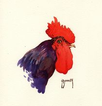 Hen head by Terence Donnelly