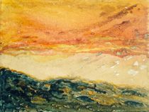 Bewegter Sonnenuntergang - Tramonto movimentato von Victoria  Fortunato-Liebetrau