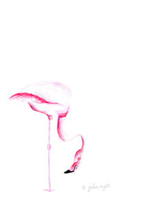 Flamingo 6 von Julia Reyelt