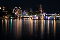 Frankfurt am Nacht von Iryna Mathes