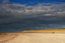 Beachwalk on the Maasvlaktestrand by John Stuij