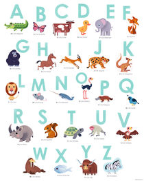 Animal Alphabet von Benjamin Bay