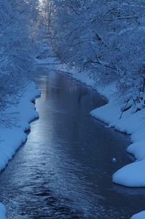 River in Winter by unrealkm