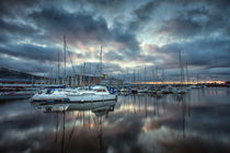 Swansea Marina Reflections by Leighton Collins