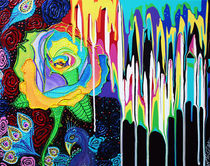 Rainbow Rose by Laura Barbosa