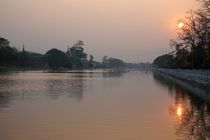 Sonnenaufgang in Mandalay von Bruno Schmidiger