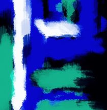 blue green and white painting texture von timla