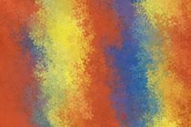 red yellow and blue flowers abstract background by timla