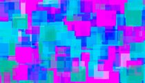 pink blue and green square abstract background von timla