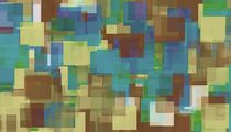 brown yellow and blue square pattern abstract background by timla