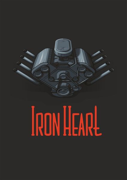 Iron-heart-s6-black