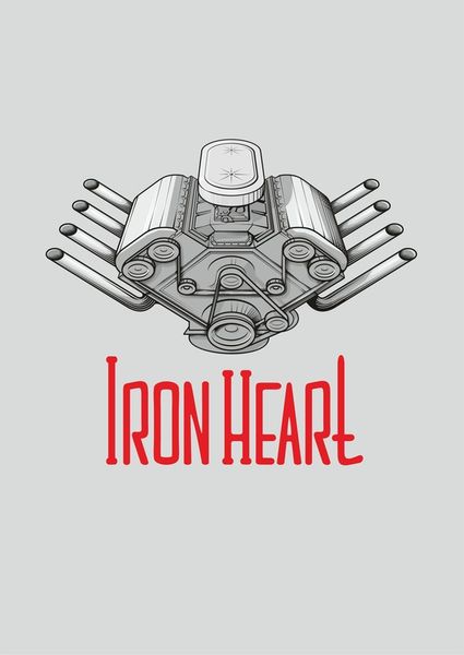 Iron-heart-s6-white
