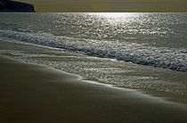 Morning Light on Sandown Beach von Rod Johnson