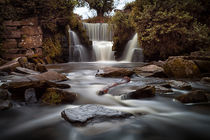 Penllergare waterfalls by Leighton Collins