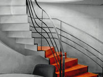 rote Treppe von Gisela Peter