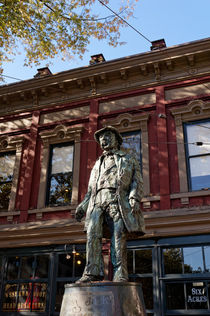 Gassy Jack Statue Vancouver von John Mitchell