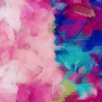 pink dark blue red and blue painting abstract background by timla