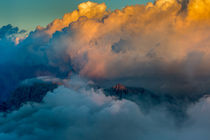 Storm clouds above Alps II by Bor Rojnik