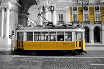 Historische Straßenbahn in Lissabon von Thomas Erbacher