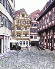 Esslingen, am alten Rathaus  von Peter Esslinger