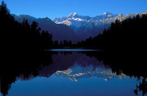 Dawn on the New Zealand Alps von Steven Ralser