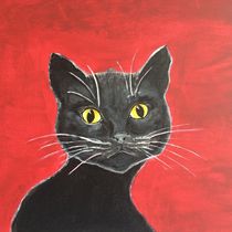 THE BLACK EMINENCE CAT by Hana Auerova